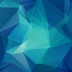 abstract background consisting of blue triangles vector illustration N3
