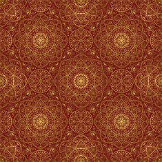 Oriental medieval pattern