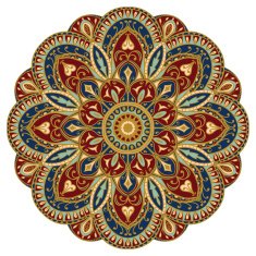 Ornate eastern mandala