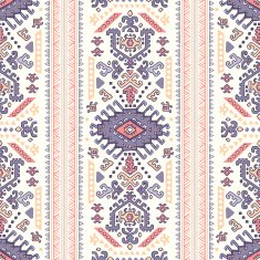 Tribal Mexican vintage ethnic seamless pattern N53