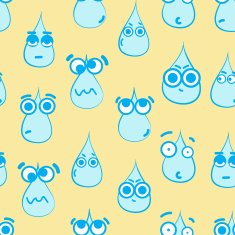 Seamless emotional drops