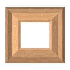 Empty wide frame pictures of boards Vector Wood texture