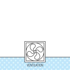 Ventilation icon Fan or propeller sign N11