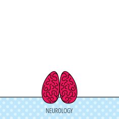 Neurology icon Human brain sign N4