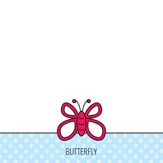 Butterfly icon Dreaming sign N4