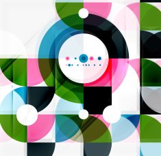 Semicircle triangle pattern N33
