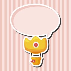 style hot air balloon theme elements N34