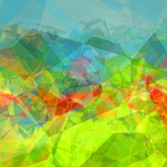 Abstract polygonal background N60
