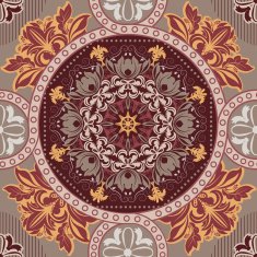 Seamless ornamental pattern N40