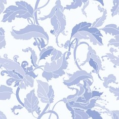 Seamless pattern with flowers orchids N9