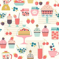 Berry sweets pattern