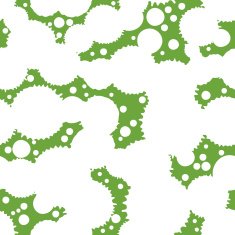 Colored Modern Vector Inky Wallpaper Eps8 Blob Seamless Pattern N2