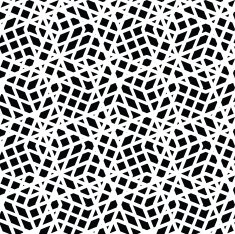 Geometric messy lined seamless pattern monochrome vector endless N2