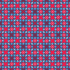 Bright stylized symmetric endless pattern continuous creative N2