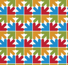 Bright abstract seamless pattern with arrows Vector wallpaper N2