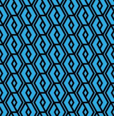Colorful geometric overlay seamless pattern symmetric endless N3