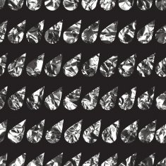 Seamless foil metallic or textured silver rainy pattern N2