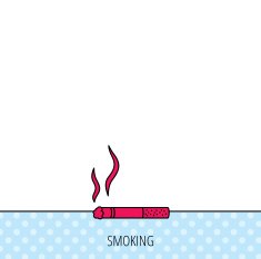 Smoking allowed icon Yes smoke sign N5