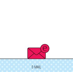 Envelope mail icon Email message sign N22