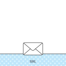 Envelope mail icon Email message sign N23