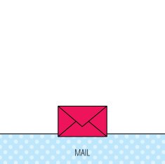 Envelope mail icon Email message sign N24