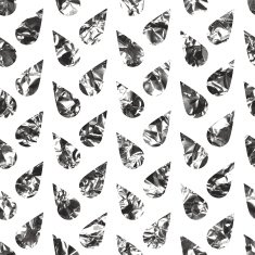 Seamless pattern made of random water drops or rain N12