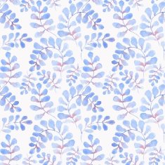 Blue branches 1 Seamless background N2