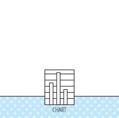 Chart icon Graph diagram sign N18