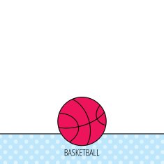 Basketball icon Sport ball sign N5