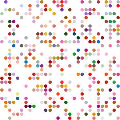 Colorful Random Dots Background Creative Design Templates N8