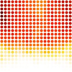 Orange Dots Background Creative Design Templates N3