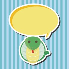 animal snake cartoon theme elements N4