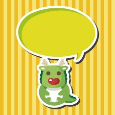 animal dragon cartoon theme elements N3