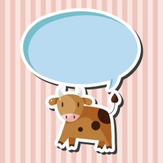 animal rattle cartoon theme elements N4