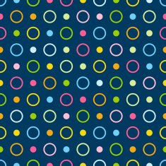 Seamless pattern with color polka dots N2