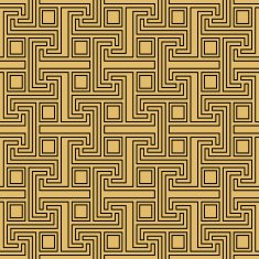 Art Deco seamless vintage wallpaper pattern N12
