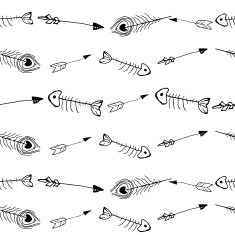 seamless feather patterns N3