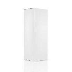 White gray packaging box