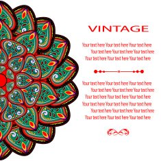 invitation mandala card2 N10