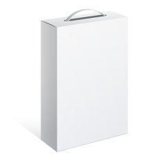 Package Cardboard Box with a handle