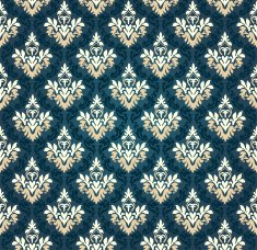 Colorful seamless damask N3