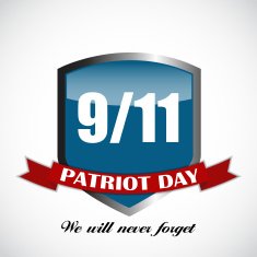 Patriot Day the 11 9 Label We Will Never Forget N5