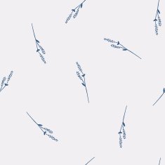 Seamless hand-drawn floral pattern with herbs N39