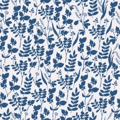 Seamless hand-drawn floral pattern with herbs N40