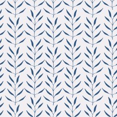 Seamless hand-drawn floral pattern with herbs N42