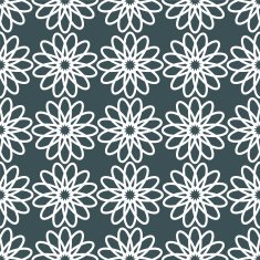 Seamless Pattern with floral ornament N68