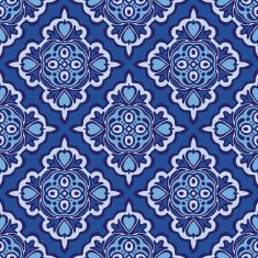 Abstract seamless ornamental vector pattern for fabric N5