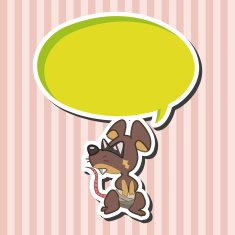 animal mouse cartoon theme elements N15