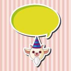 animal cartoon theme elements N68