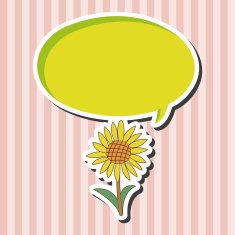 flower theme elements vector eps N61